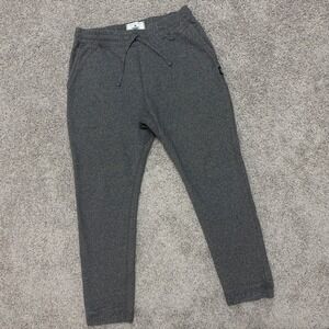 Reigning Champ Sweatpant Joggers Gray Stretch Fleece Gym Athletic Mens Large (L)